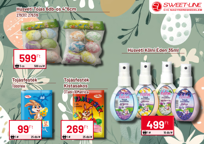 HÚSVÉTI NONFOOD AJÁNLATUNK